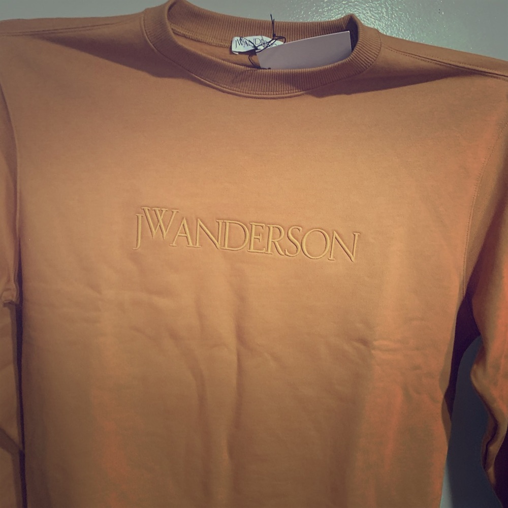 JW Anderson Luxury Crew Neck Embroidered Sweater